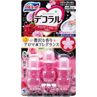 코바야시제약 블루렛 데코랄 아로마 핑크 로즈향 7.5g x 3개