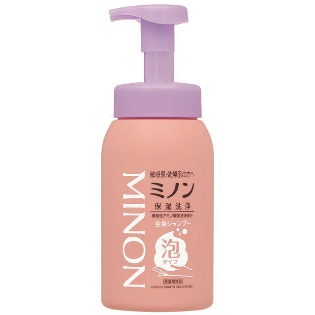 미논 전신 샴푸 거품 타입 500ml