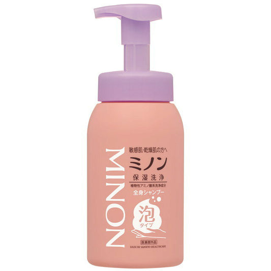 미논 전신 샴푸 거품 타입 500ml
