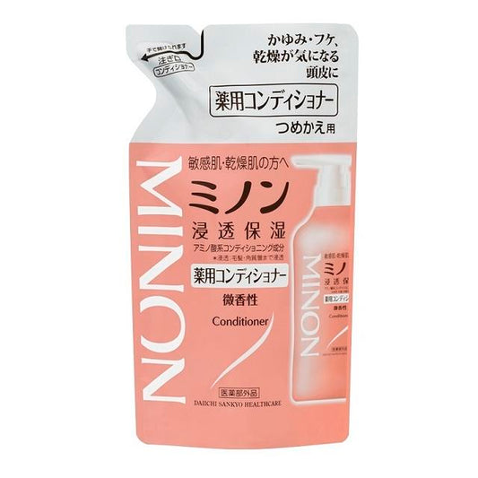 다이 이치 산쿄 건강 관리 미논 약용 헤어 컨디셔너 리필 380 ml