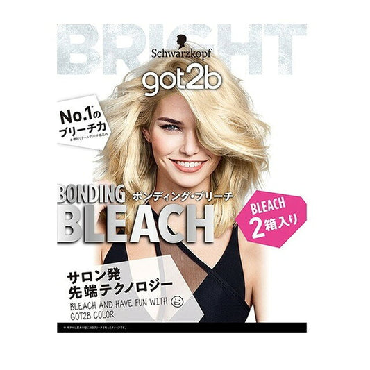헨켈 재팬 got2b (고투비) 본딩 블리치 (25 g+75ml+ 애프터 브리치 트리트먼트 15 g) x2 상자