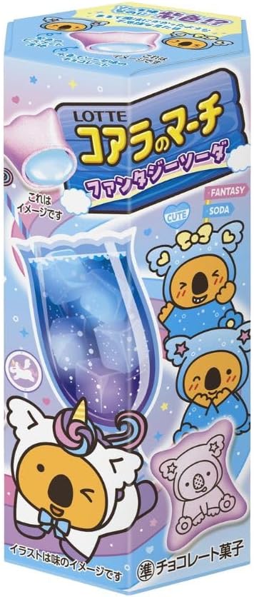 롯데 코알라 마치 판타지 소다 초콜릿 비스킷 46g × 10개입