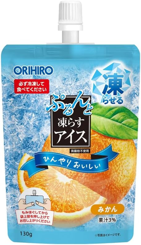 오리히로 얼려 먹는 귤 아이스 130g × 8개