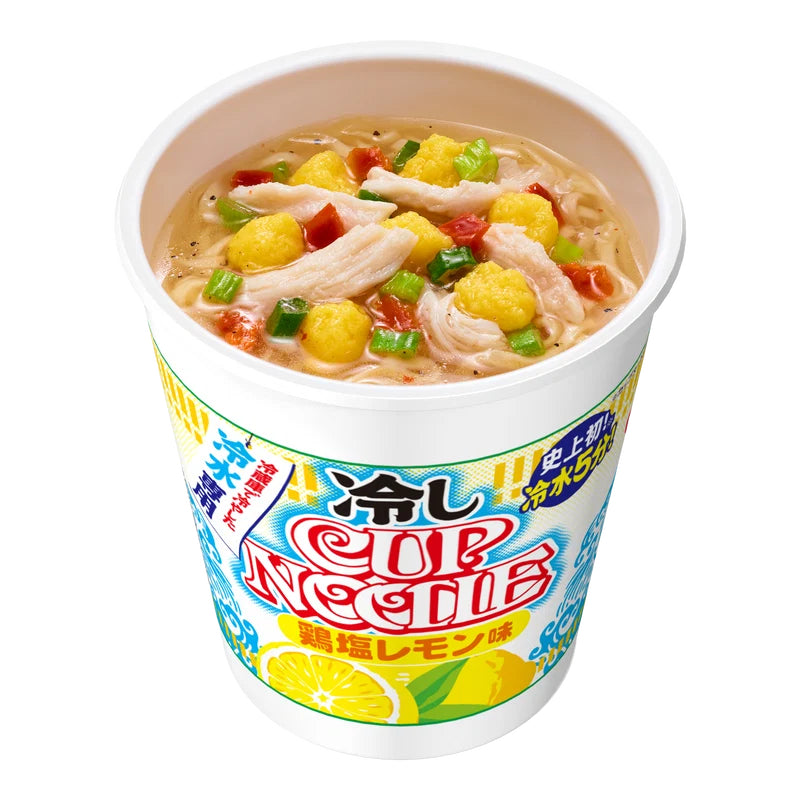 닛신 차갑게 먹는 컵누들/냉라면 닭소금 레몬맛, 60g