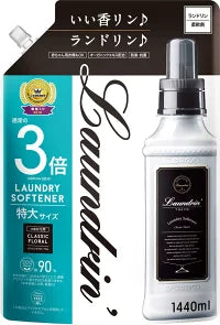 란도린 섬유유연제 클래식 플로럴 리필 3배 대용량 1,440ml