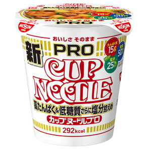 닛신 컵누들 PRO 고단백 저당 저염 75g x 12개 세트
