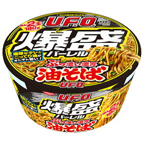 닛신 야키소바 U.F.O 폭탄 대용량 배럴 아부라소바 212g x 6개 세트
