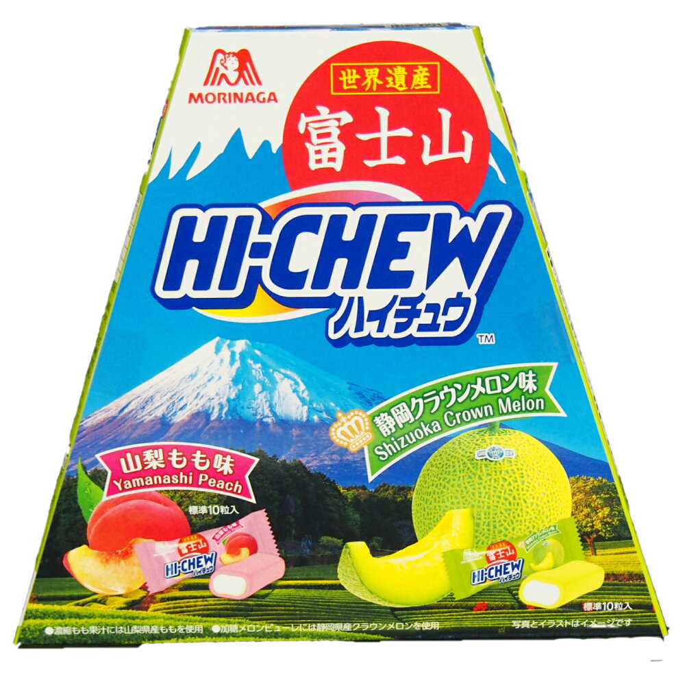 후지산 하이츄 야마나시 복숭아 & 시즈오카 크라운멜론
