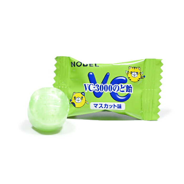 노벨제과 VC-3000 목캔디 머스캣맛 90g