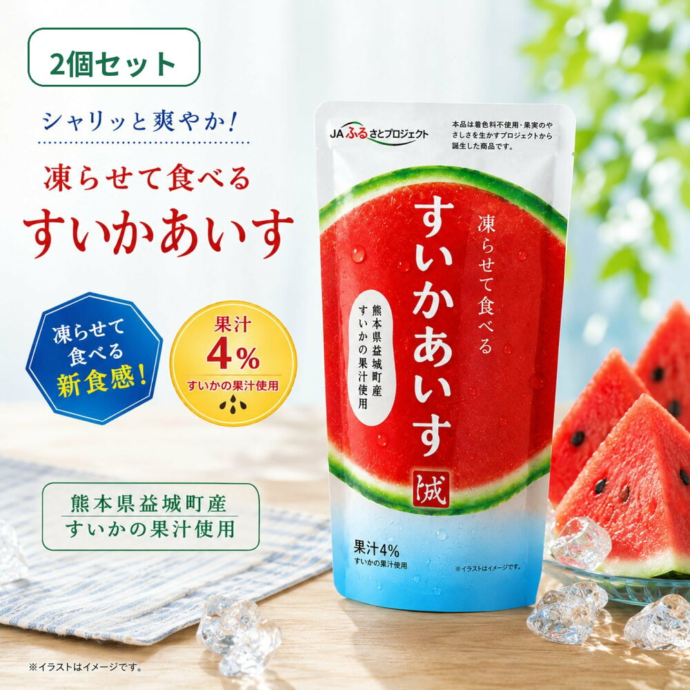 얼려 먹는 수박 아이스 샤베트 100g × 2봉