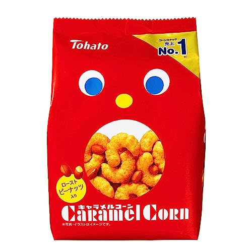 토하토 캐러멜 콘 스낵 과자 70g 12개 세트