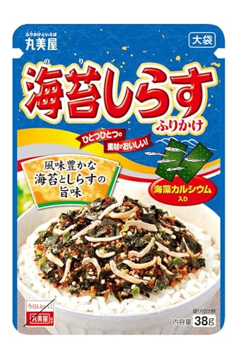 마루미야 김 멸치 후리카케 대용량 38g × 10개 세트
