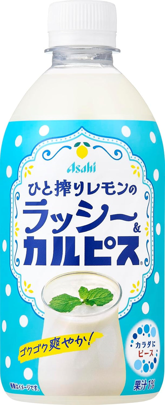 칼피스 한방울 레몬 라씨 & 칼피스 480ml × 24개입